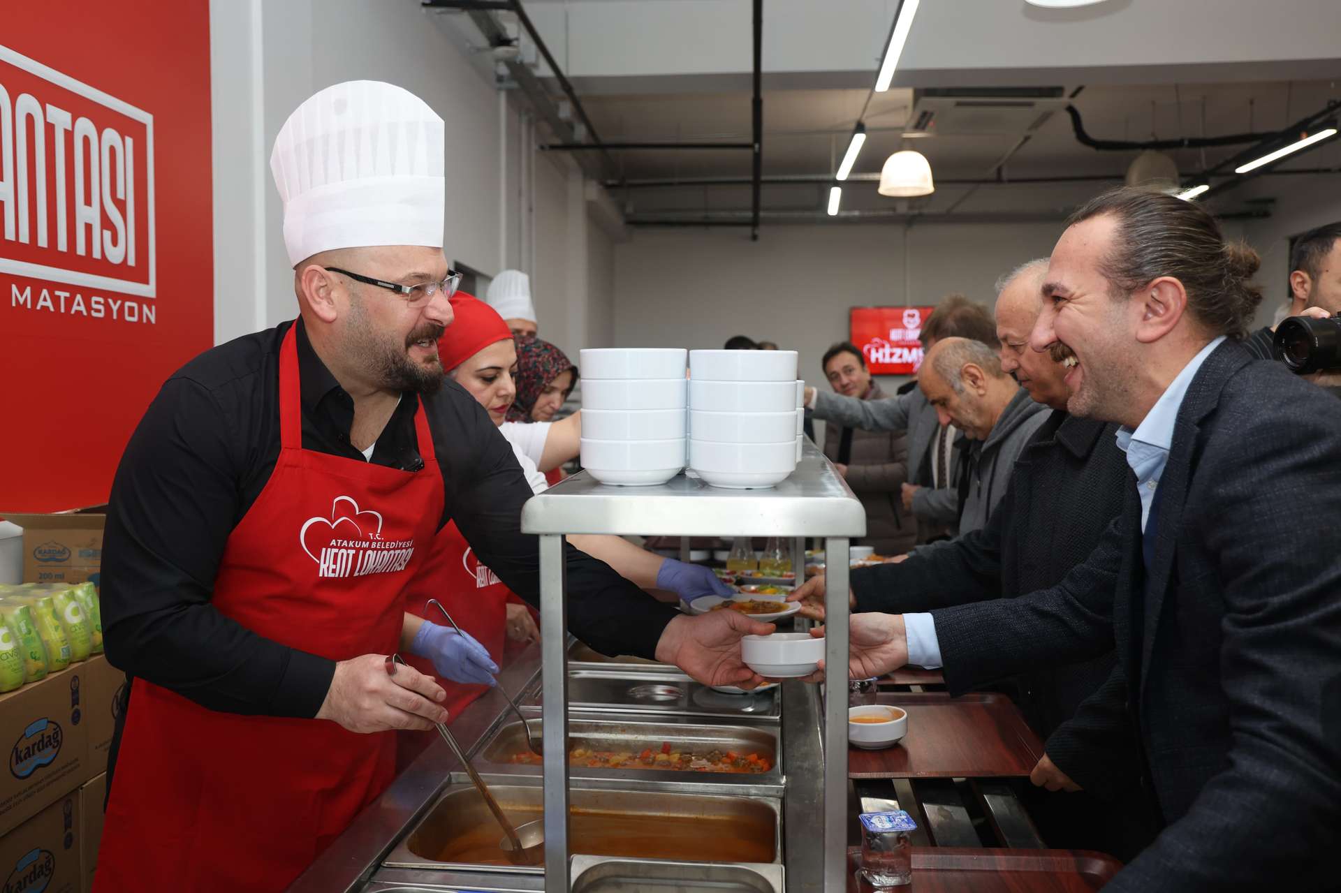 Başkan Türkel Atakum’un  ilk kent lokantasını hizmete açtı