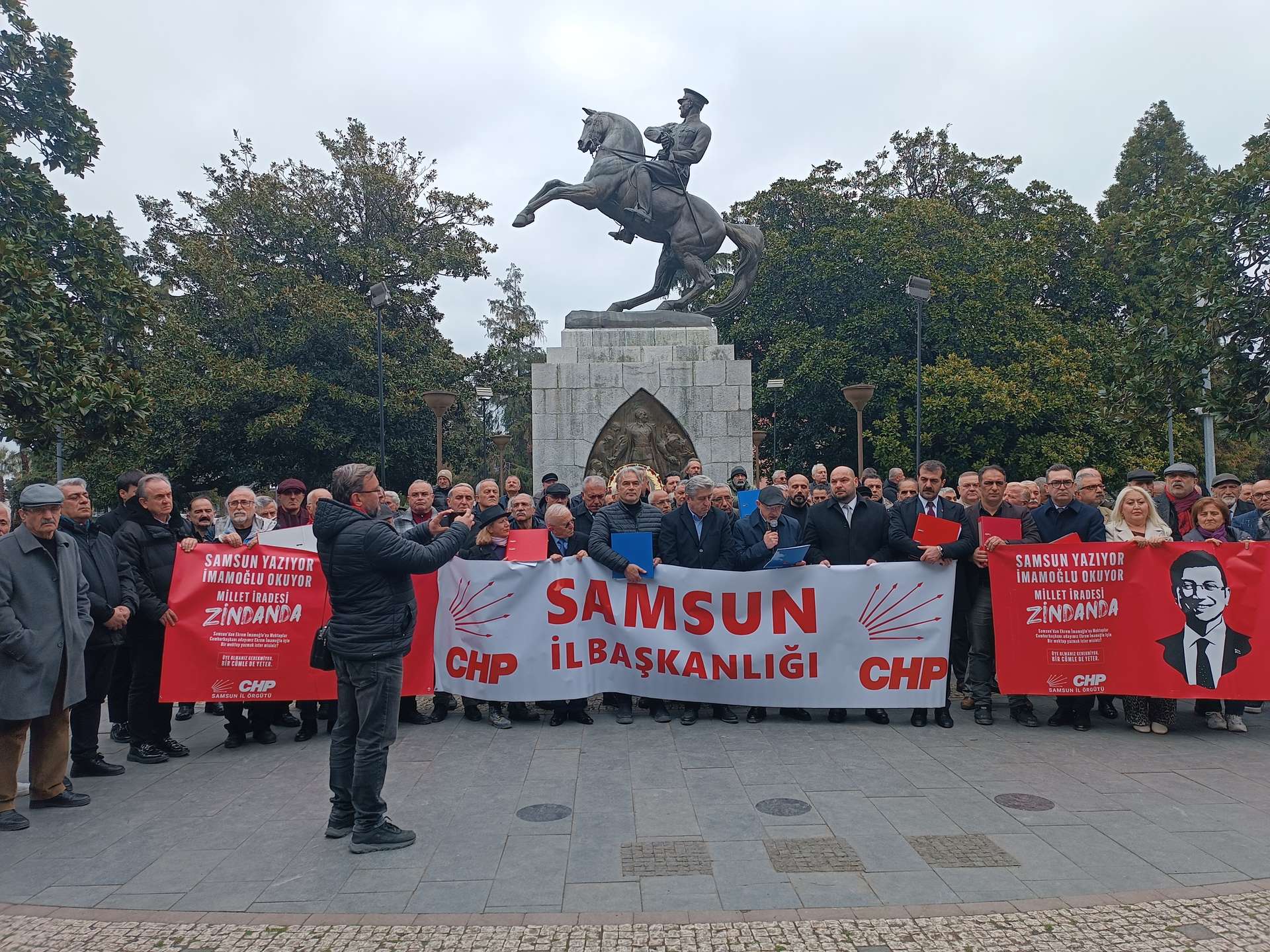 CHP Samsun İl Örgütü de İmamoğlu İçin Ayakta!