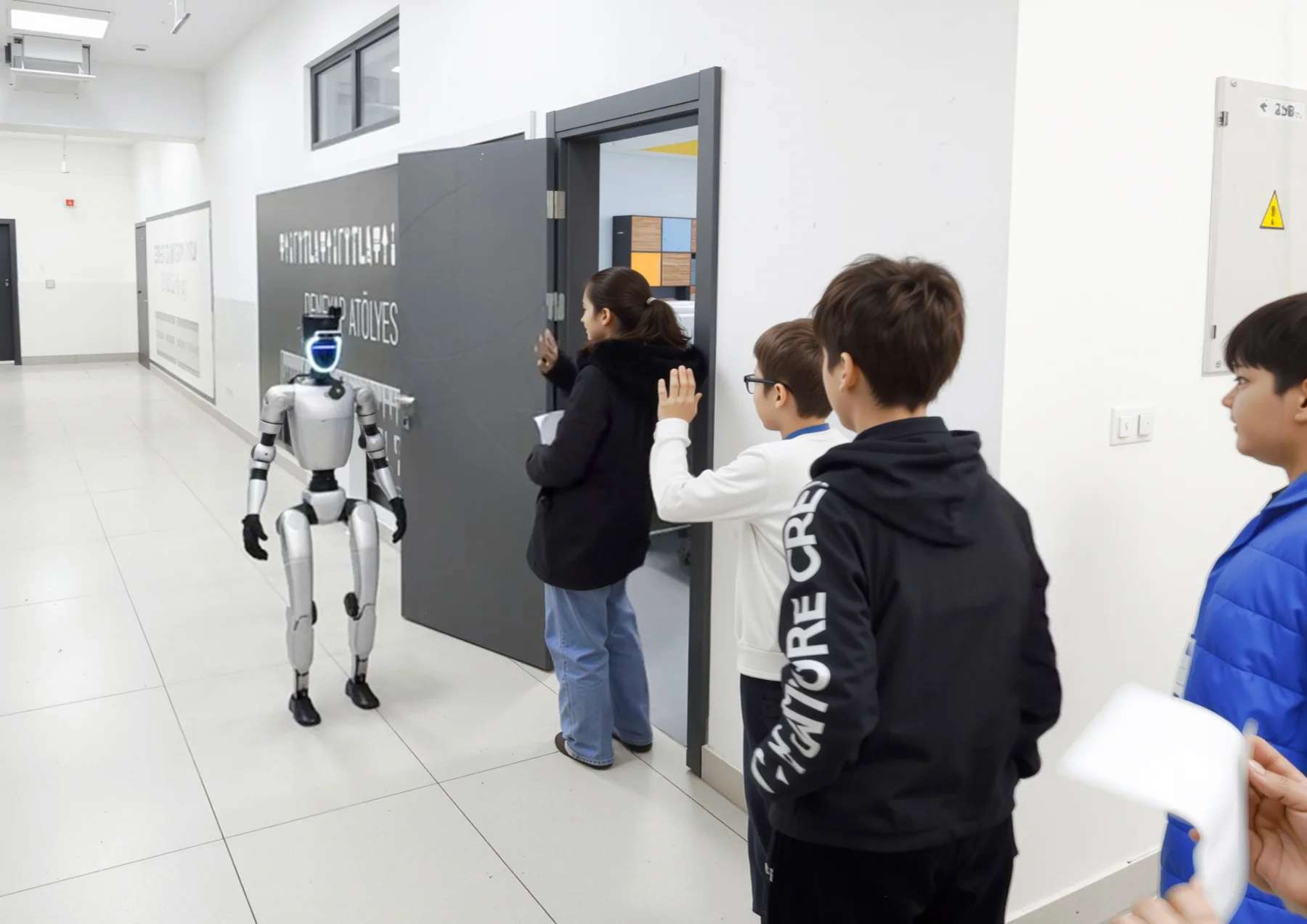 Canik Özdemir Bayraktar Keşif Kampüsü Deneyap Sınavı'nda Teknoloji Rüzgarı