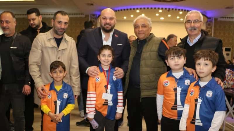 Atakum Belediyesi 23 Nisan Satranç Turnuvası ile Genç Zekaları Buluşturdu