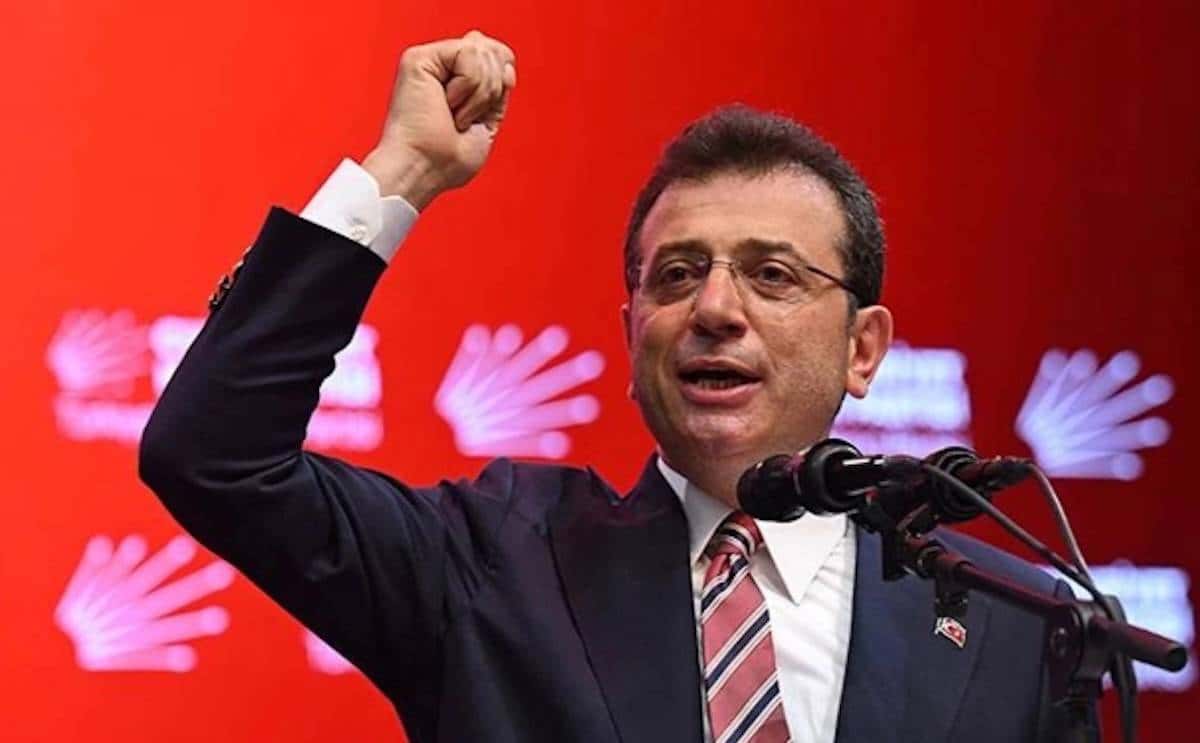 Ekrem İmamoğlu Mektubu Samsun Sokaklarında