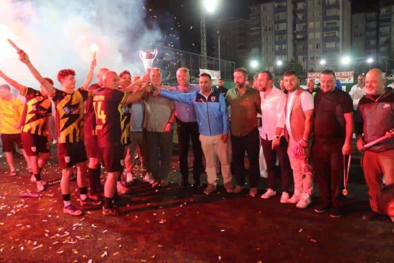 Atakum Belediyespor stadyumunda muhteşem final gecesi!