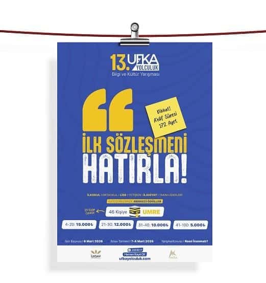13. Ufka Yolculuk Yarışması Kayıtları Başladı