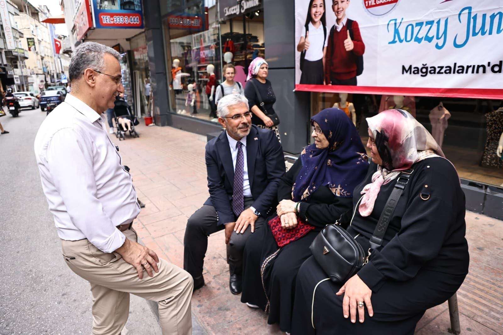 Başkan İhsan Kurnaz esnaf ziyaretlerini sürdürüyor