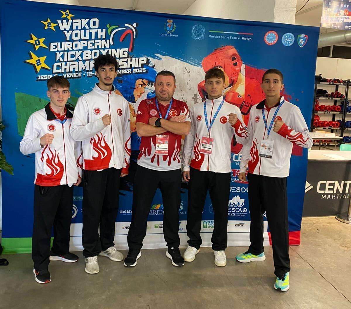 İlkadım Belediyesporlu sporcular Avrupa'dan dereceyle döndü