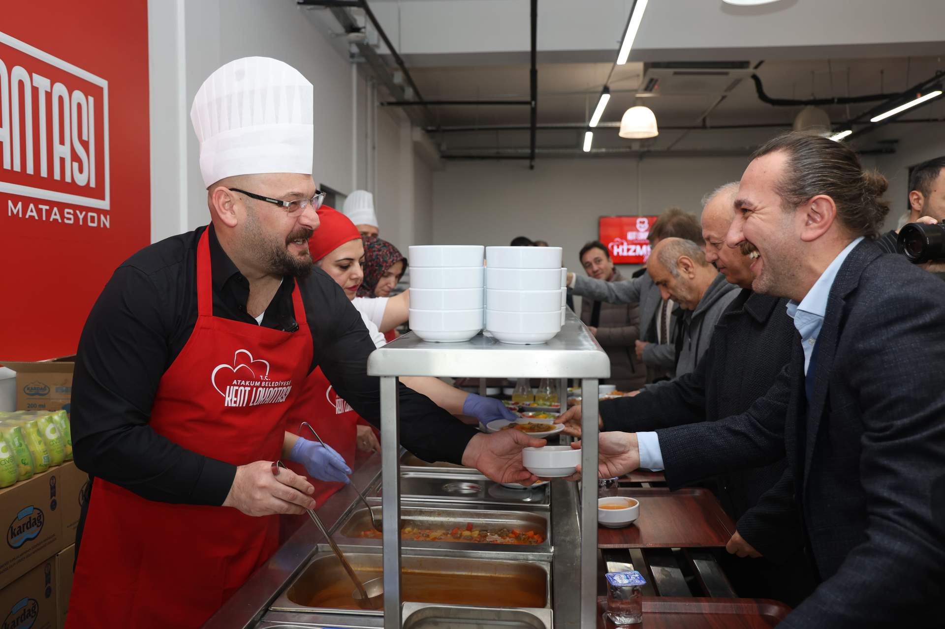 Başkan Türkel Atakum’un  ilk kent lokantasını hizmete açtı