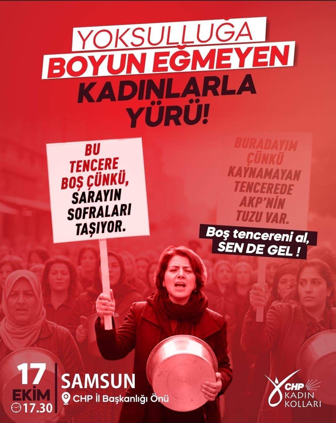 CHP'li kadınlar Cuma günü yürüyor!