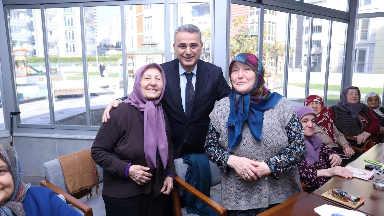 İlkadım’da Huzur Konağı ve Ata Ocağı’na Bahar Canlılığı Geldi
