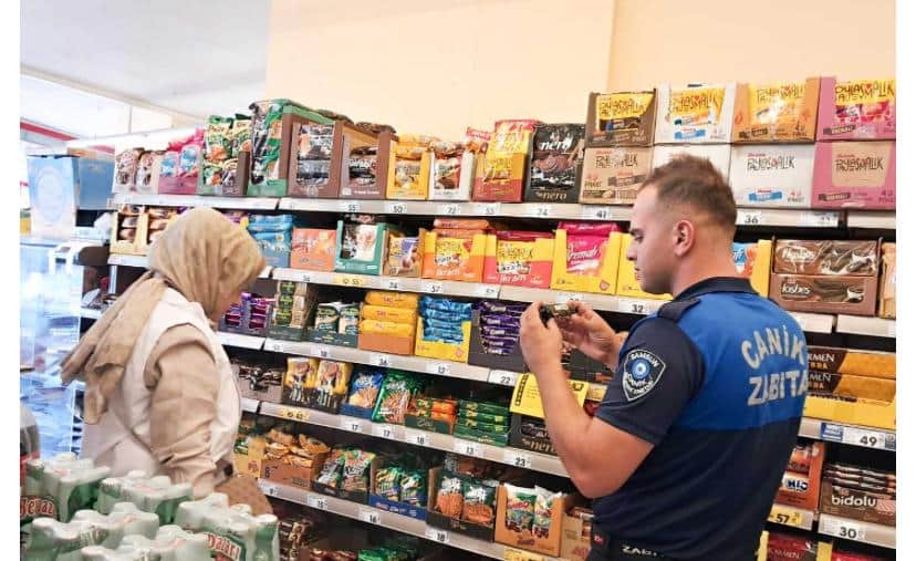 Canik'te marketler mercek altında!