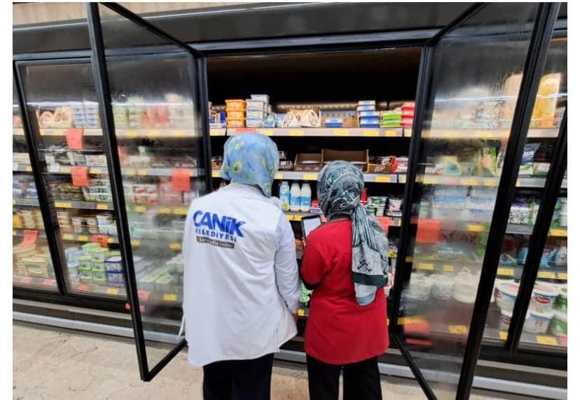 Canik'te soğuk gıda denetimi!