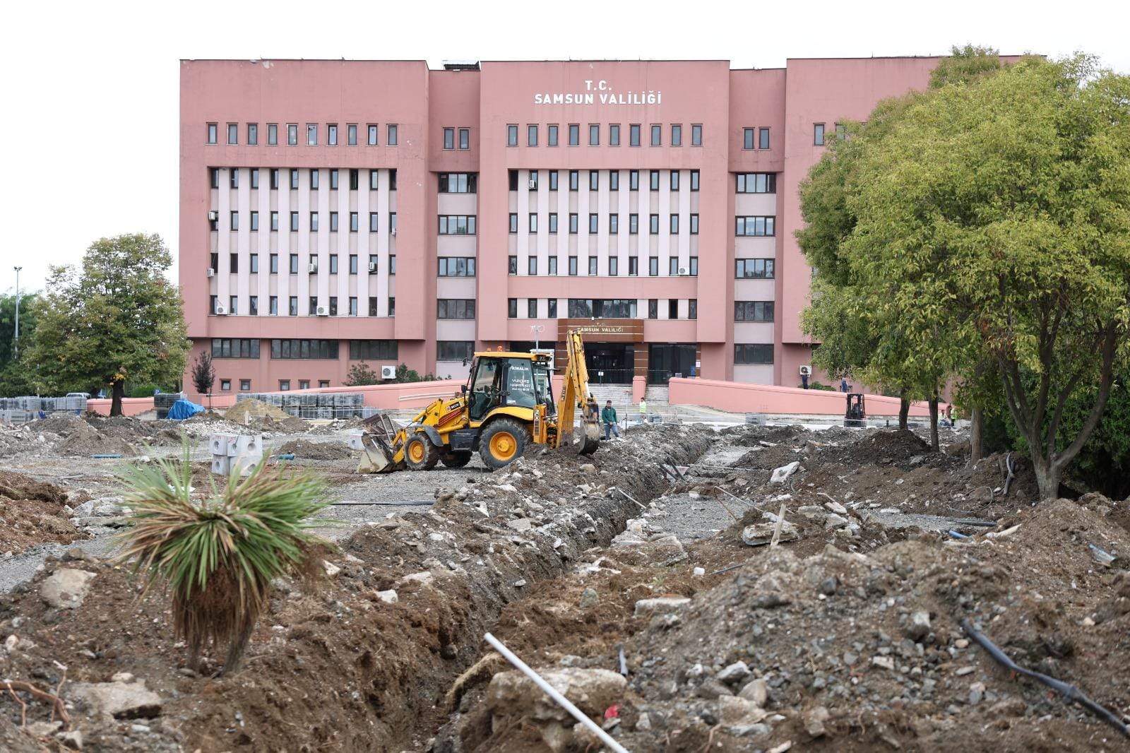 Samsun Valiliğine Büyükşehir el attı!