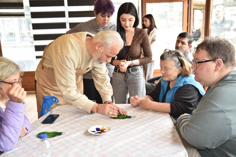 Atakum'da Down Sendromlu Bireyler İçin Sanat Dolu Gün