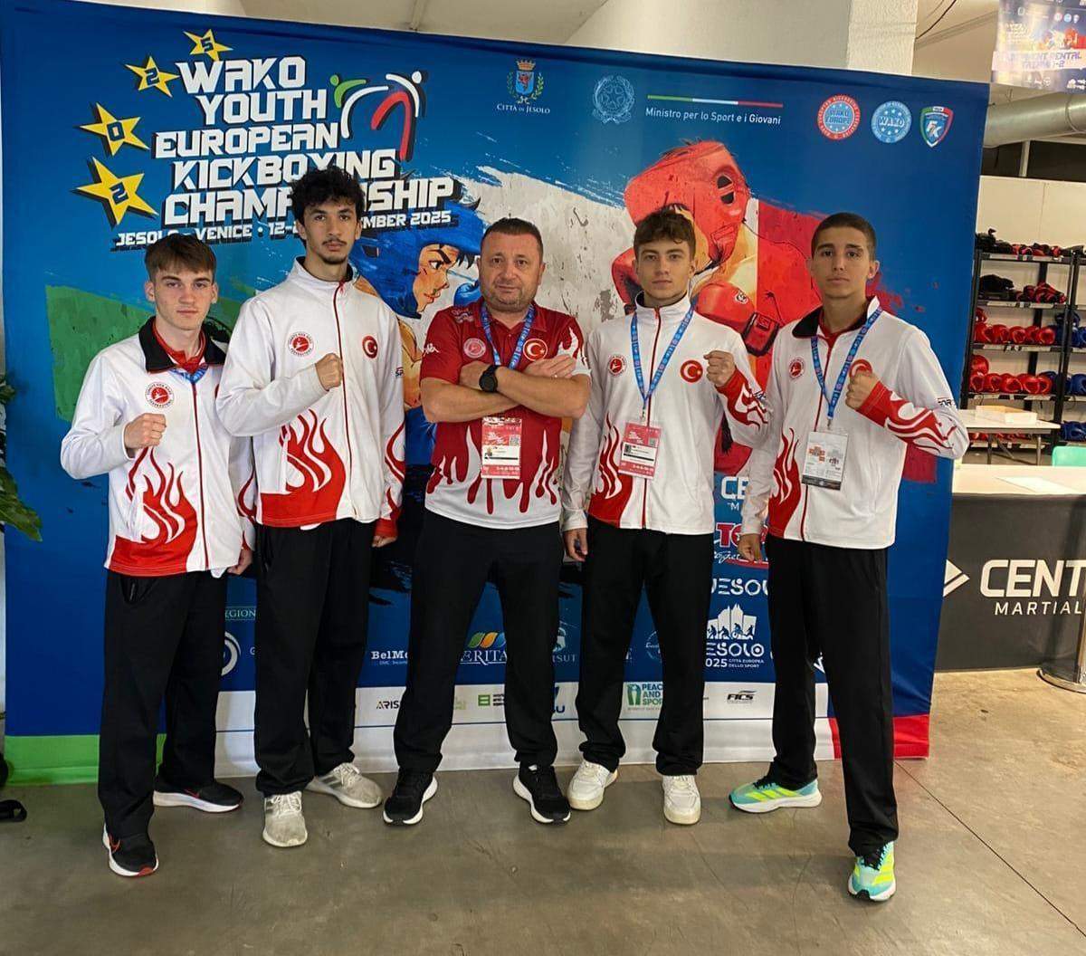 İlkadım Belediyesporlu sporcular Avrupa'dan dereceyle döndü