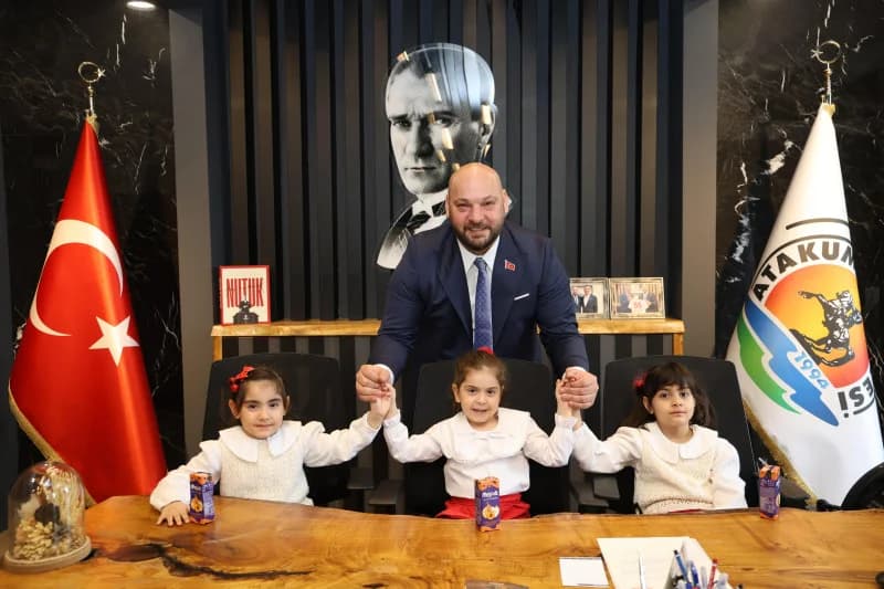 Atakum’da Koltuk Çocukların: Serhat Türkel Görevi Devretti