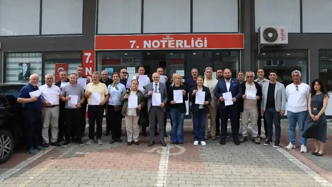 CHP Samsun'dan olağanüstü kurultay için imza desteği
