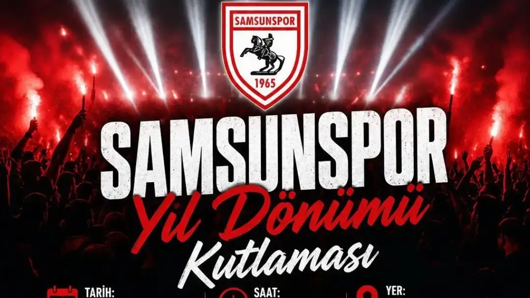 Samsunspor’un 61. Yılı Coşkuyla Kutlanacak: İmza Töreni, Meşale Şovu Ve DJ Performansı Bir Arada