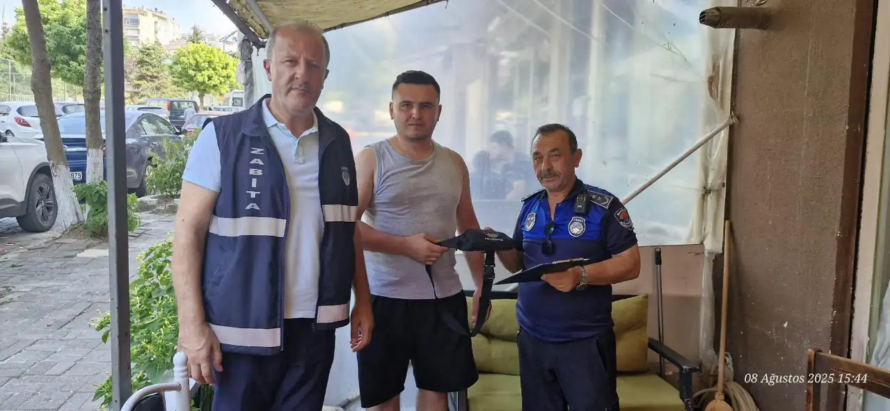 İlkadım Zabıtasından Örnek Davranış