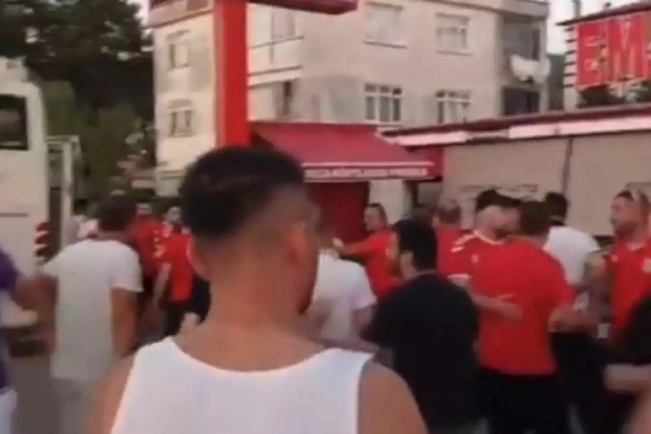 Samsunsporlu taraftarlar gözaltında!