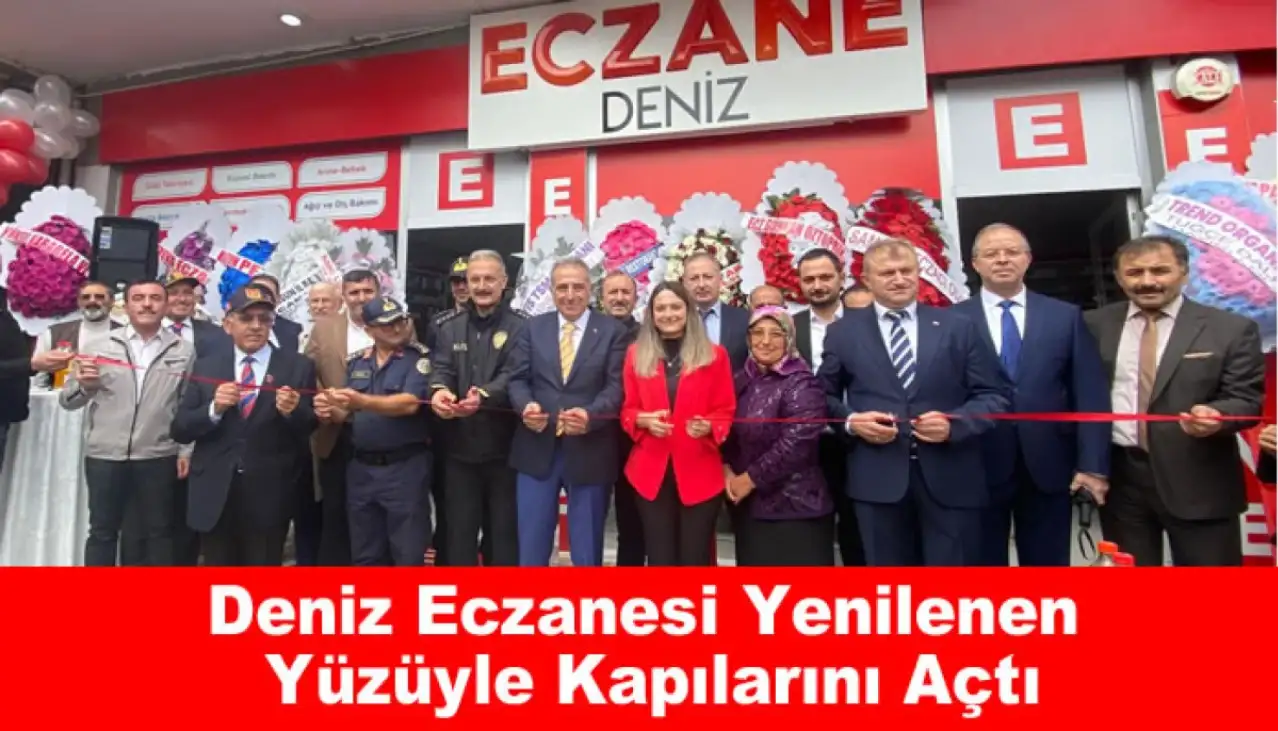 Deniz Eczanesi yenilenen yüzüyle hizmette