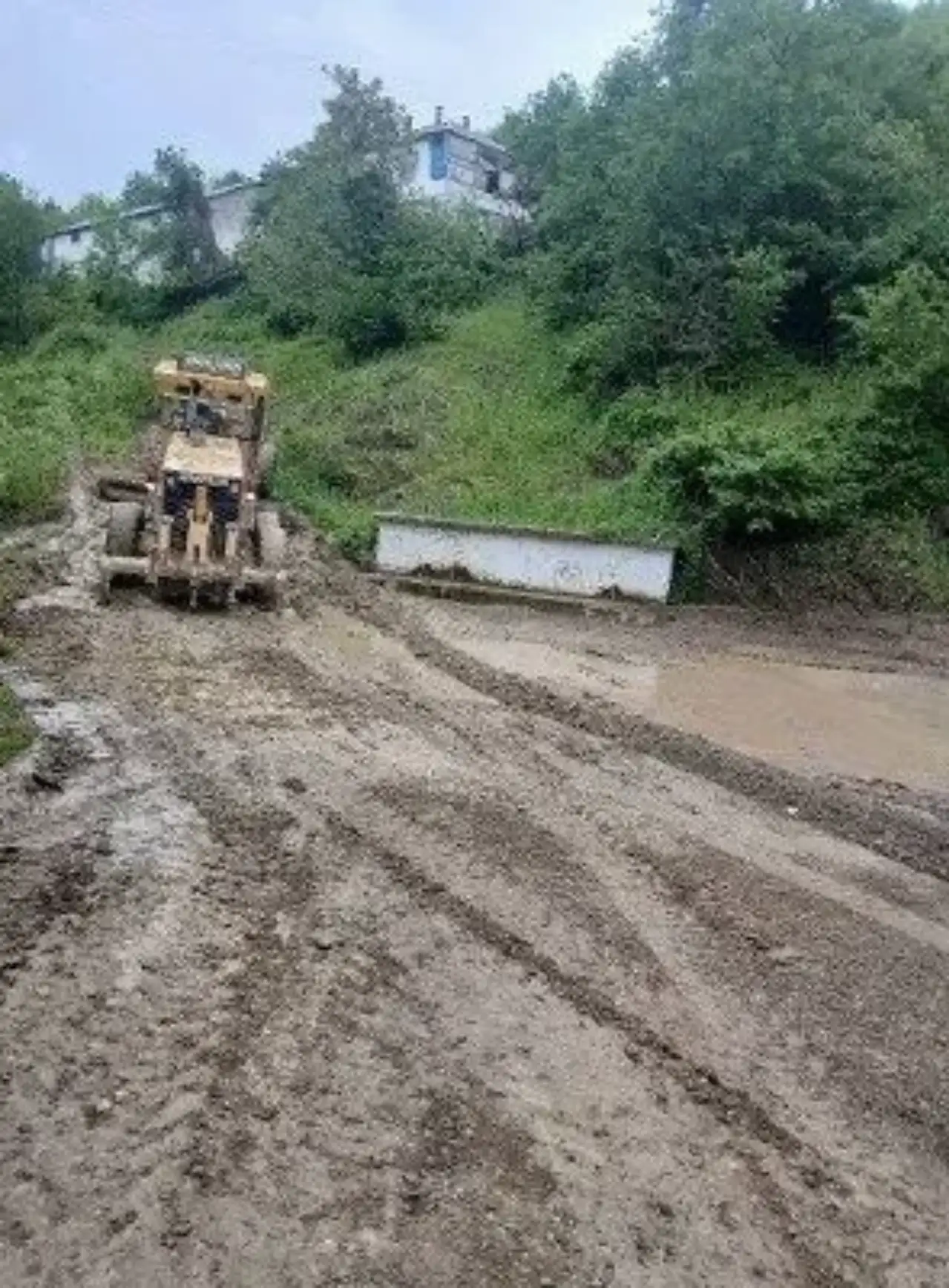 Kavak’ta Yağmur Sonrası Hasarlar Giderildi; Büyükşehir hazırlıklı geldi!