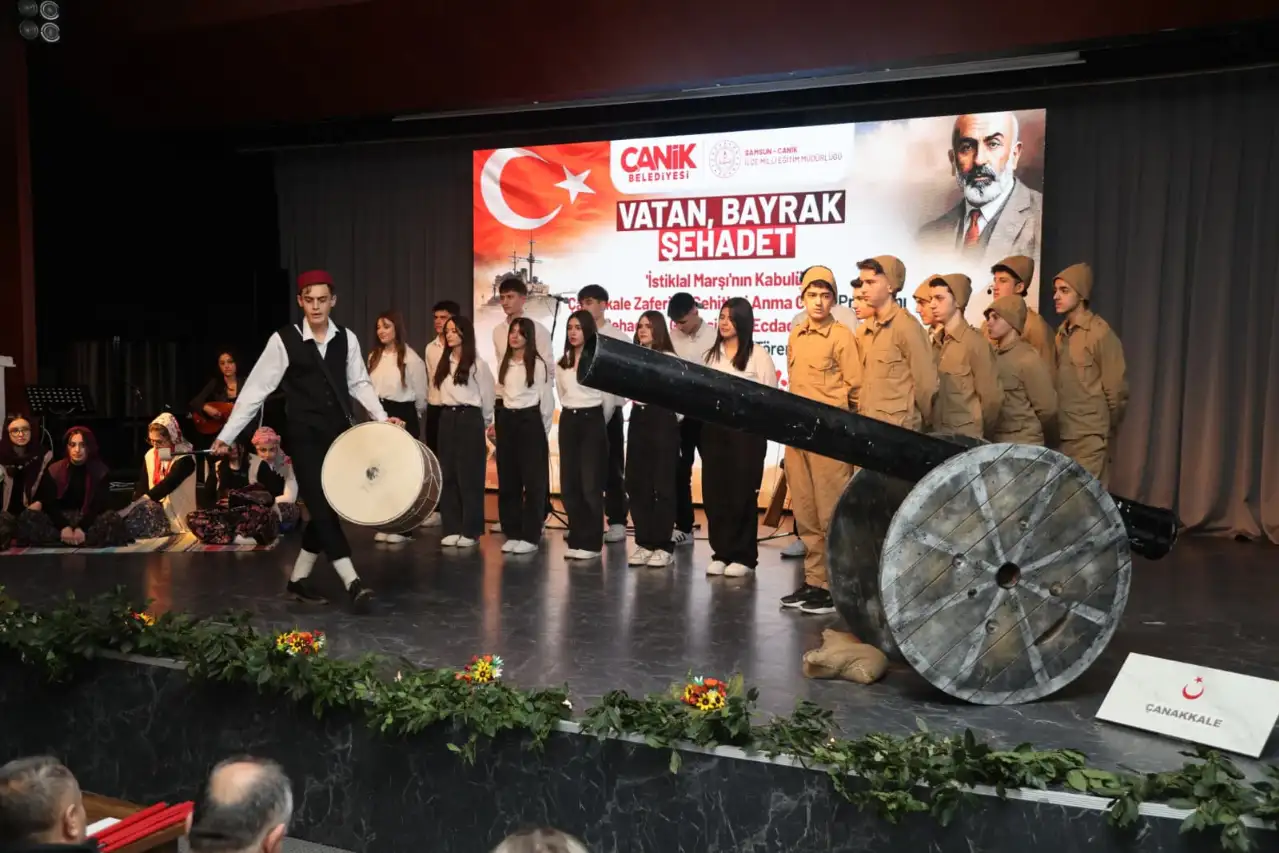 İbrahim Sandıkçı Canik’te Milli Ruhu Coşkuyla Yaşattı