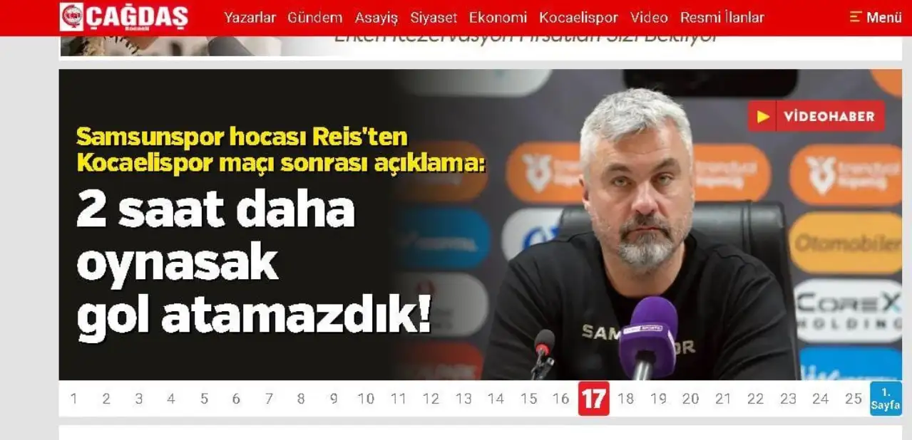 Yılport Samsunspor Galibiyete hasret kaldı!