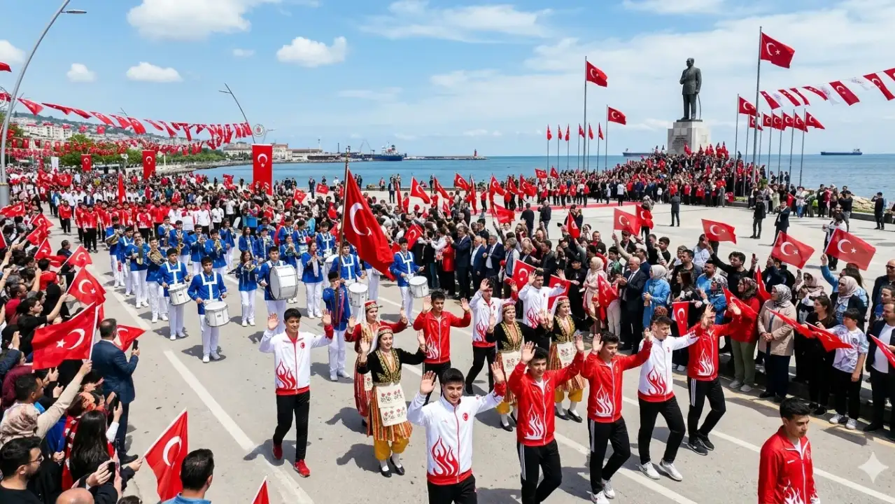19 Mayıs’ın 107. Yılında Samsun’da Büyük Coşku – Valilik Kapsamlı Programı Açıkladı