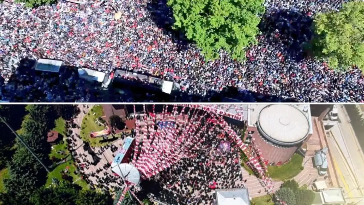 Özgür Özel’in Ankara Mitingi Adeta Gövde Gösterisine Döndü
