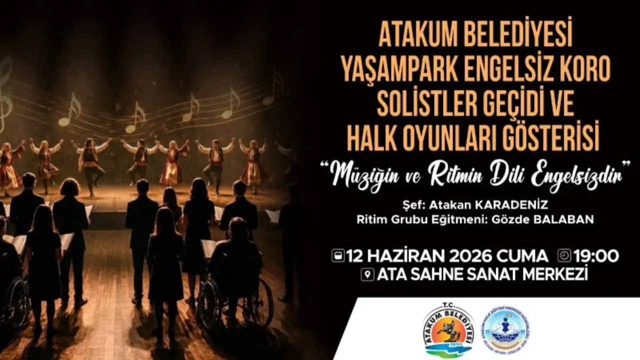 Atakum’da Engelsiz Sanat: Yaşam Park Öğrencileri Ata Sahne’de Konser Verecek