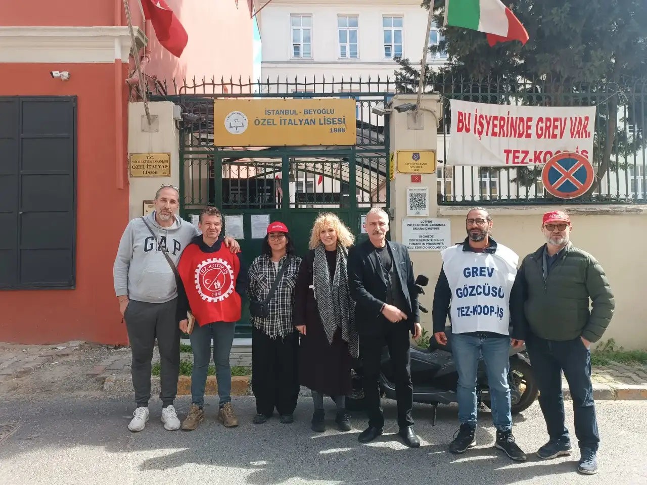Özel İtalyan Lisesi'nde Grev Kırıcılığına Yargı Dur Dedi Ama Dinleyen Olmadı